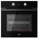 Teka HLB 8408 BK Φούρνος άνω Πάγκου 71lt Π59.5εκ. Μαύρος
